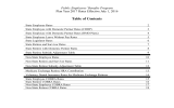 Table of Contents Public Employees’ Benefits Program