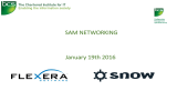 SAM NETWORKING January 19th 2016