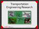 Transportation Engineering Research December 2015 1