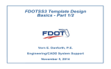 FDOTSS3 Template Design O SS3 e p ate es g