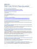 Q&amp;A for . . . FDOT Civil 3D 2015 Plans Quantities