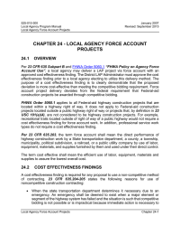 525-010-300 January 2007 Local Agency Program Manual Revised: September 2015