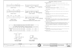 PRESTRESSED CONCRETE PILE NOTES: 2-POINT SUPPORT 1-POINT PICK-UP