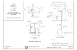 DEEP WELL INJECTION BOX 288    1 FDOT DESIGN STANDARDS