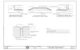 Traffic Separator (Type and width vary, see Structures Plans) Poured Joint Material