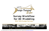 Survey Workflow for 3D Modeling SS3/SS4 Design Surveys