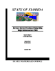 STATE OF FLORIDA STATE MATERIALS OFFICE Weight Deflectometers (FWD)