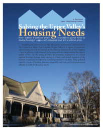 Housing Needs Solving the Upper Valley’s