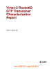 Virtex-5 RocketIO GTP Transceiver Characterization Report