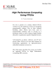 High Performance Computing Using FPGAs