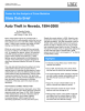 Auto Theft in Nevada, 1994-2008