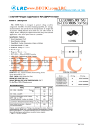 LESD8B5.0ST5G S-LESD8B5.0ST5G Transient Voltage Suppressors for ESD Protection