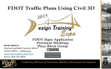 FDOT Traffic Plans Using Civil 3D FDOT Signs Application Pavement Markings