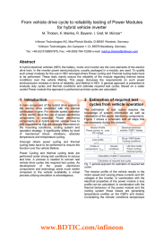 From vehicle drive cycle to reliability testing of Power Modules