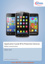 BDTIC www.BDTIC.com/infineon Application Guide RF &amp; Protection Devices Mobile Communication