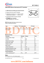 BFY740B-01 HiRel 