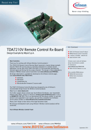 BDTIC  TDA7210V Remote Control Rx-Board Design Example by Mipot S.p.A.