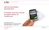 device developer perspective:  mHealth and the mobile