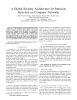A Global Security Architecture for Intrusion Detection on Computer Networks