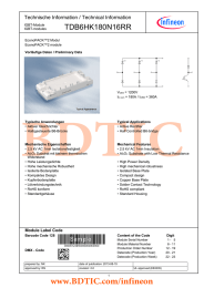 BDTIC TDB6HK180N16RR TechnischeInformation/TechnicalInformation