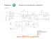 Schematic for the NCP3063 (DFN) Boost  Evaluation Board  9/27/2006