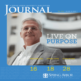 ournal LIVE ON PURPOSE