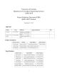 University of Colorado Department of Aerospace Engineering Sciences ASEN 4018