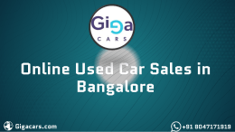 Online Used Car Sales in Bangalore - gigacars.com